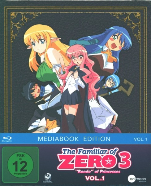 Familiar of Zero Staffel 3 Vol. 1 Blu-ray Mediabook im Schuber