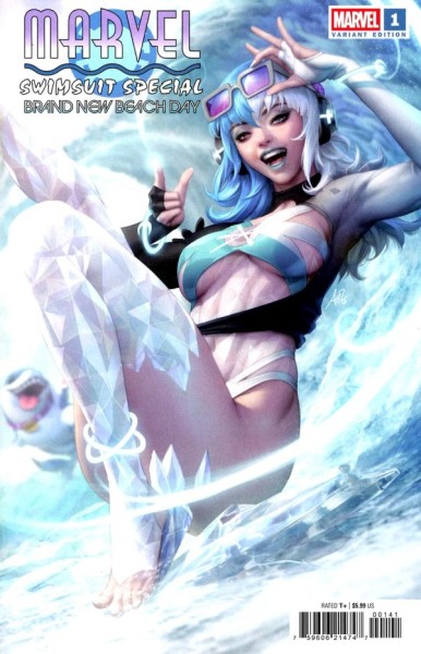 Marvel Swimsuit Special: Brand New Beach Day (2026) Stanley 'Artgerm' Lau Variant Cover 1