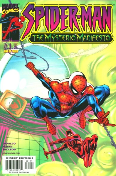Spider-Man and Mysterio (2001) 1-3 kpl. (Z1)