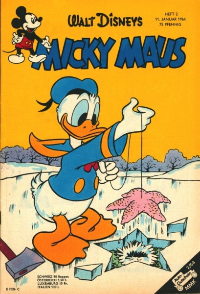 Micky Maus (Ehapa, Gb.) Jahrgang 1964 Nr. 1-52