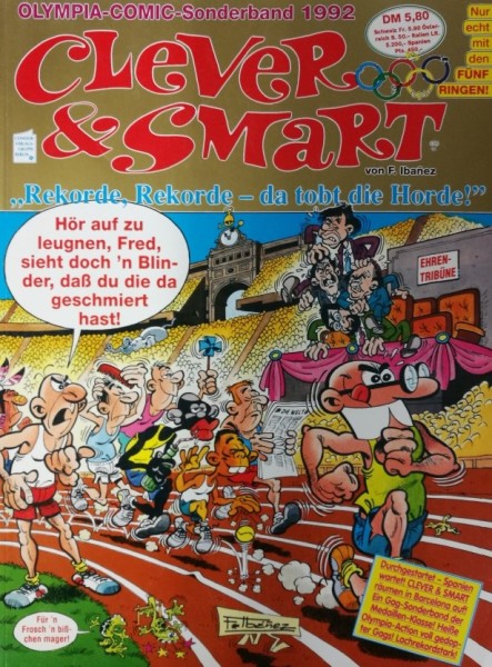 Clever & Smart (Conpart, Br.) Olympia-Comic-Sonderband 1992 Nr. 1