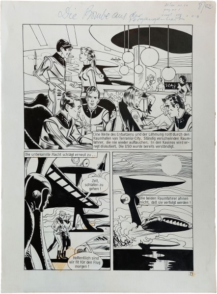 Originalzeichnung (1583) Atlan