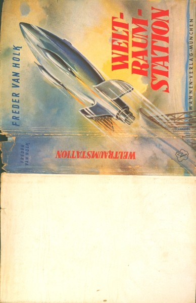 Holk, Freder van Leihbuch SU Weltraumstation (Bielmannen) nur Schutzumschlag