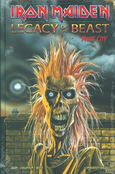 Iron Maiden: Legacy of the Beast - Night City Debüt Cover
