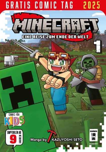 Gratis Comic Tag 2025: Minecraft 1