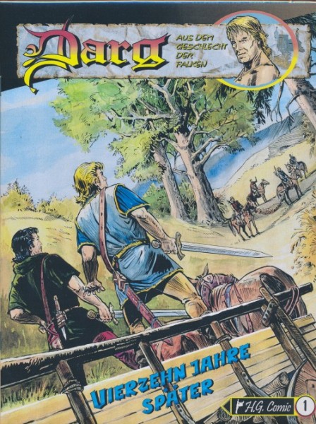 Darg (H. G. Comics, Gb.) Aus dem Geschlecht der Falken Nr. 1-27 zus. (Z0-2)