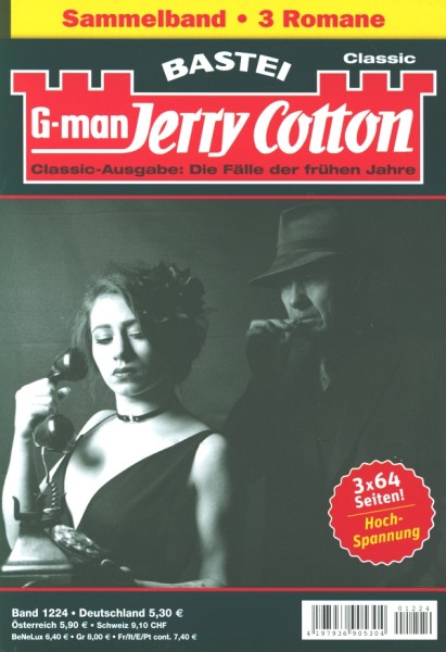 Jerry Cotton Classic Sammelband (Bastei) Nr. 1223 - aktuell