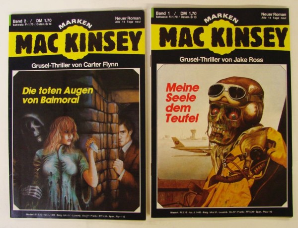 Mac Kinsey (Marken) Nr. 1-16 kpl. (Z0-2)