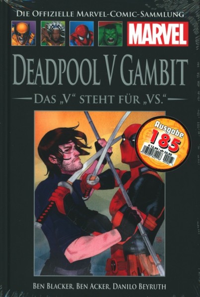 Offizielle Marvel-Comic-Sammlung 185: Deadpool V Gambit... (142)