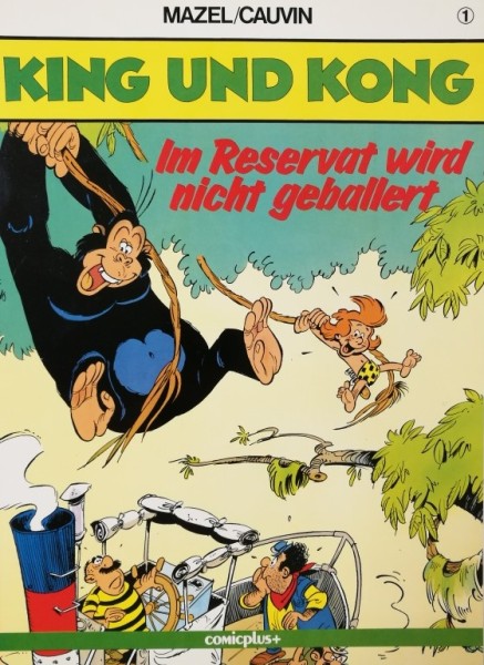 King und Kong (Comicplus, Br.) Nr. 1-6 kpl. (Z0-2)