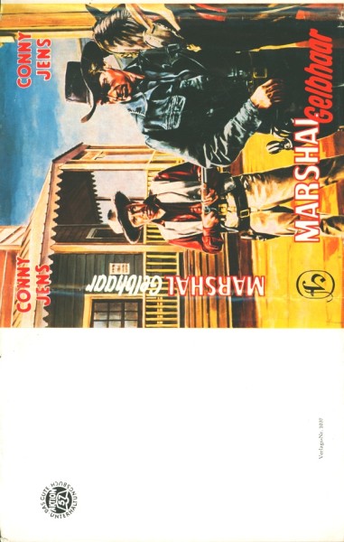 Jens, Conny Leihbuch SU Marshal Gelbhaar (Hallberg) nur Schutzumschlag