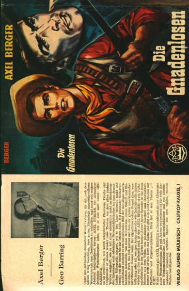 Berger, Axel Leihbuch SU Gnadenlosen (Mülbüsch) nur Schutzumschlag