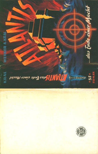 Kral, Werner A. Leihbuch SU Atlantis das Ende einer Macht (Bewin) nur Schutzumschlag