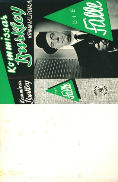 Kommissar Burkley Leihbuch SU Falle (Liebel) nur Schutzumschlag