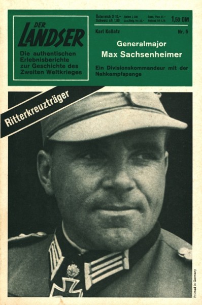 Landser Ritterkreuzträger (Pabel 1971) Nr. 1-19