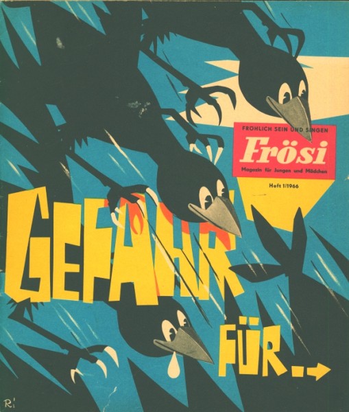 Frösi (Junge Welt, GbÜ.) Jhrg. 1966 Nr. 1-12