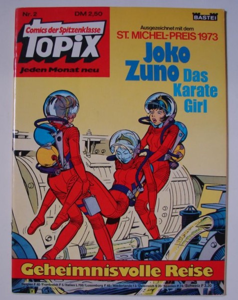 Topix (Bastei, GbÜ.) Nr. 1-29 kpl. (Z2)