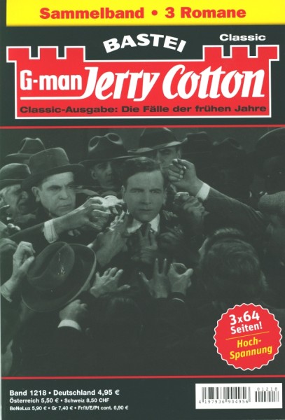 Jerry Cotton Classic Sammelband 1218