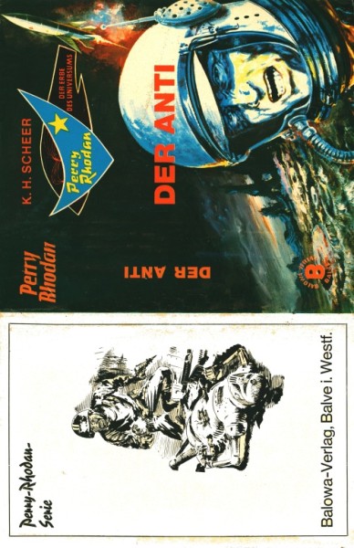 Perry Rhodan Leihbuch SU Anti (Balowa) nur Schutzumschlag