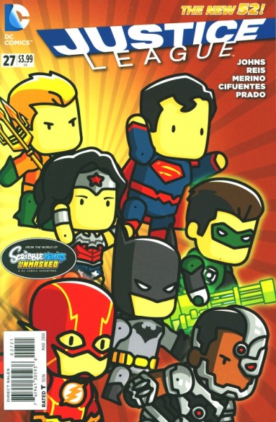 Justice League (2011) 1:25 Variant Cover 27