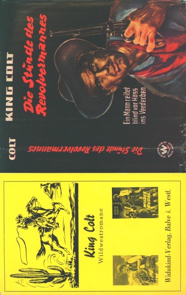 Colt, King Leihbuch SU Stunde des Revolvermannes (Widuking) nur Schutzumschlag