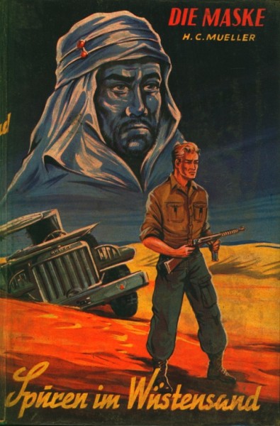 Maske Leihbuch Spuren im Wüstensand (Balowa)