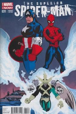Superior Spider-Man (2013) 1:20 Captain Amercia Variant 31