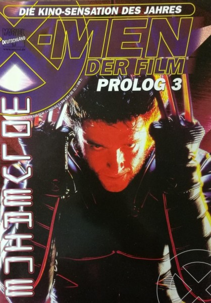 X-Men: Der Film (Marvel, GbÜ.) Prolog Nr. 1-3 kpl. (Z1)