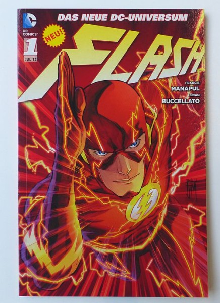 Flash (Panini, Br., 2012) Nr. 1-12 kpl. (Z1-2)