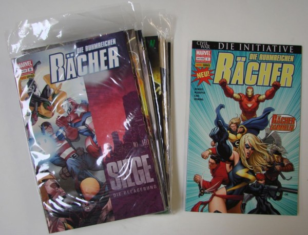 Ruhmreichen Rächer (Panini, Br.) Nr. 1-8 kpl. (Z1-)