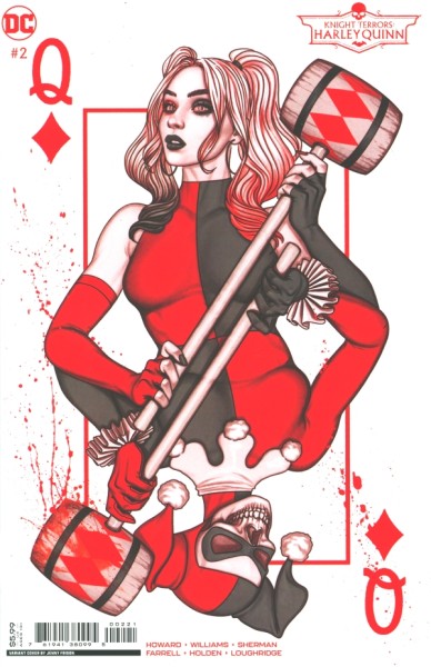 Knight Terrors: Harley Quinn (2023) Jenny Frison Variant Cover 2