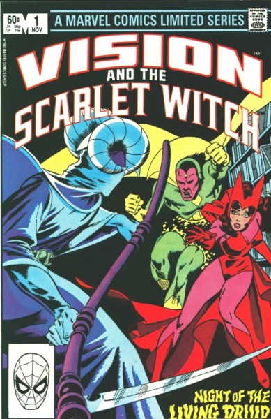 Vision and the Scarlet Witch (1982) 1-4 kpl. (Z1)