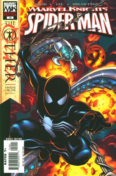 Marvel Knights Spider-Man (2004) 2nd Printing Variant Cover 19