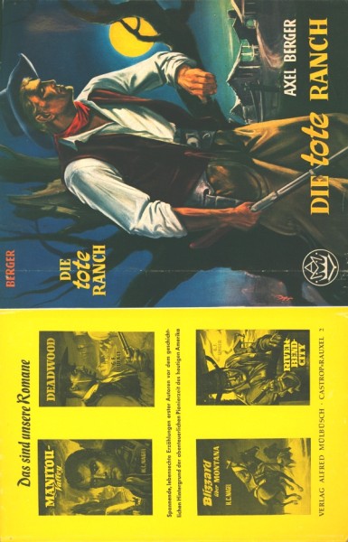 Berger, Axel Leihbuch SU Tote Ranch (Mülbüsch) nur Schutzumschlag