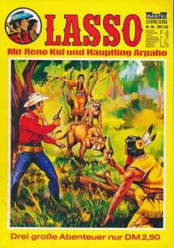 Lasso Sammelband (Bastei, Gb.) Nr. 39-79,1080-1086