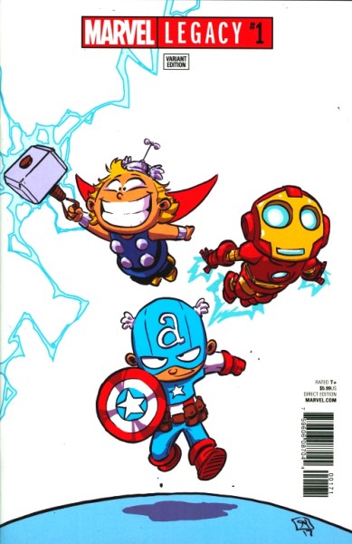 Marvel Legacy (2017) Skottie Young Variant Cover 1