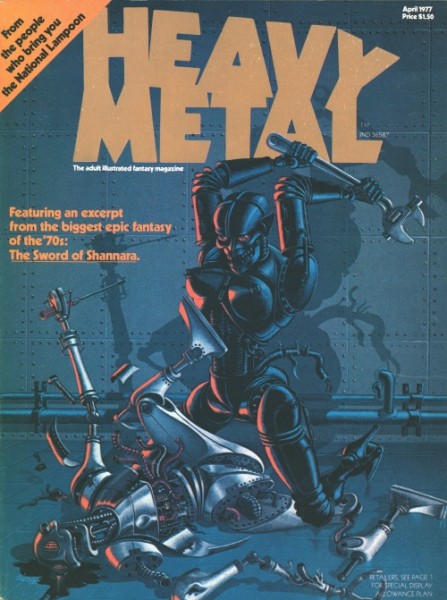 Heavy Metal (1977, Magazine) 4-12