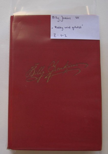 Billy Jenkins Leihbuch VK Robby wird gehetzt (Dietsch) Vorkrieg