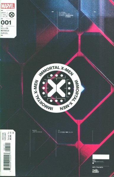 Immortal X-Men (2022) 1:10 Variant Cover 1