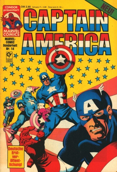 Marvel-Comic-Sonderheft (Condor, Gb./GbÜ.) Nr. 1-24 zus. (Z2)