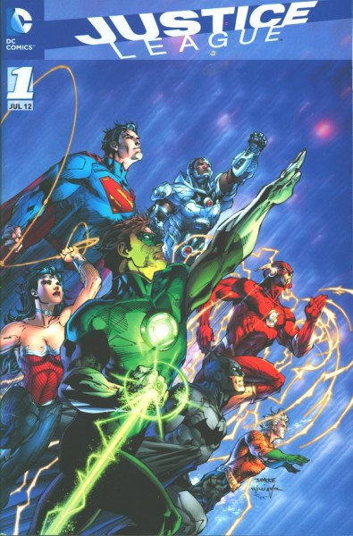 Justice League (Panini, Gb., 2012) Variant Nr. 1 A