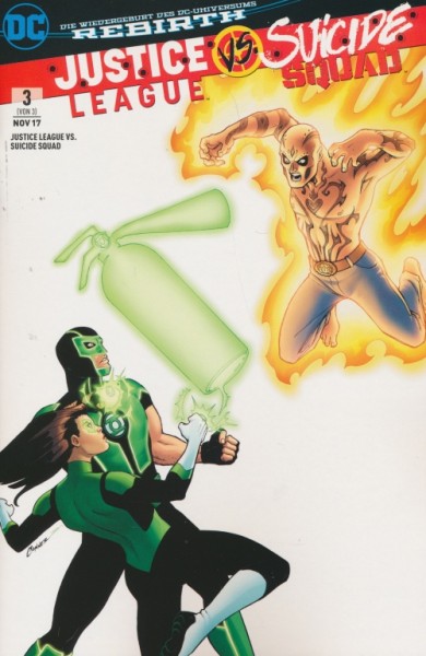 Justice League vs Suicide Squad (Panini, Gb.) Variant Nr. 3