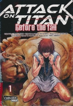 Attack on Titan: Before the Fall (Carlsen, Tb.) Nr. 1-9 zus. (Z0-2)
