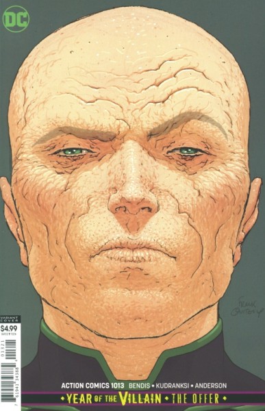 Action Comics (2016) Frank Quitely Variant Cover 1013