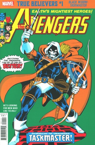 True Believers: Black Widow - Taskmaster 1