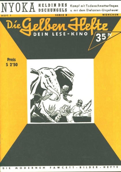 Gelben Hefte (Dargatz, Kb.) Nr. 1-3 kpl. (Z1)