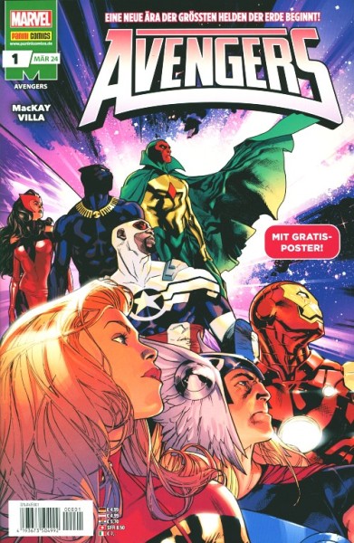 Avengers (Panini, Gb., 2024) Nr. 1,19