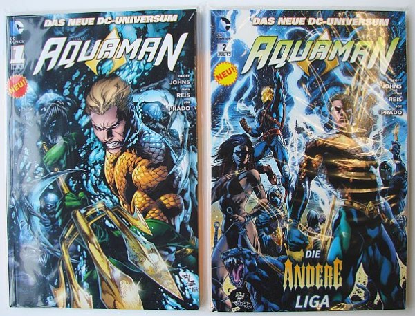 Aquaman (Panini, Br.) Nr. 1-9 kpl. (Z1)