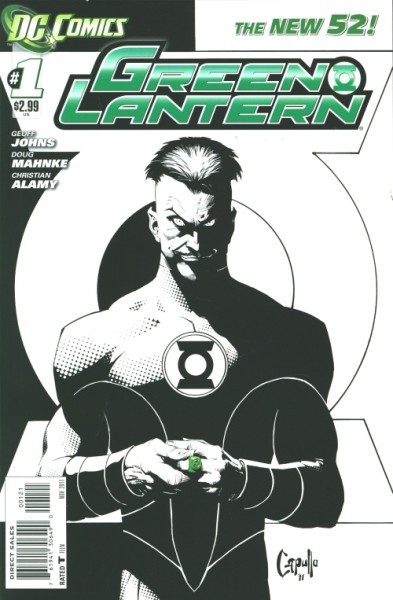 Green Lantern (2011) Greg Capullo Variant Cover 1
