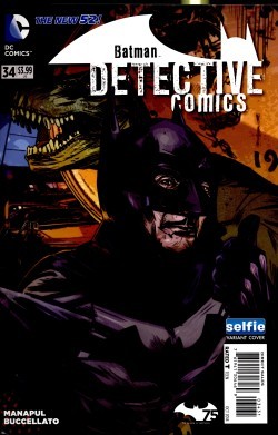 Selfie Variant Cover Detective Comics 34